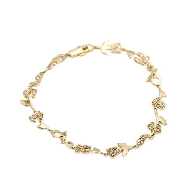 Pulsera TOUS de oro 18k con diamantes...