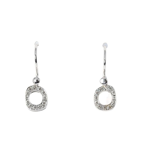 Pendientes de oro 18k con diamantes...