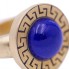 Bague AZTECA en or avec lapis-lazuli