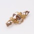 Broche original ANTIC en Oro con Diamantes