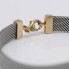 Pulsera TOUS MESH de acero y oro 18k de segunda mano