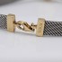 Pulsera TOUS MESH de acero y oro 18k de segunda mano